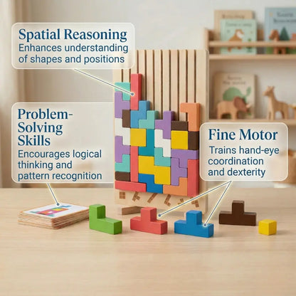 TinyWonder™ -TetrisGenius Puzzle Board