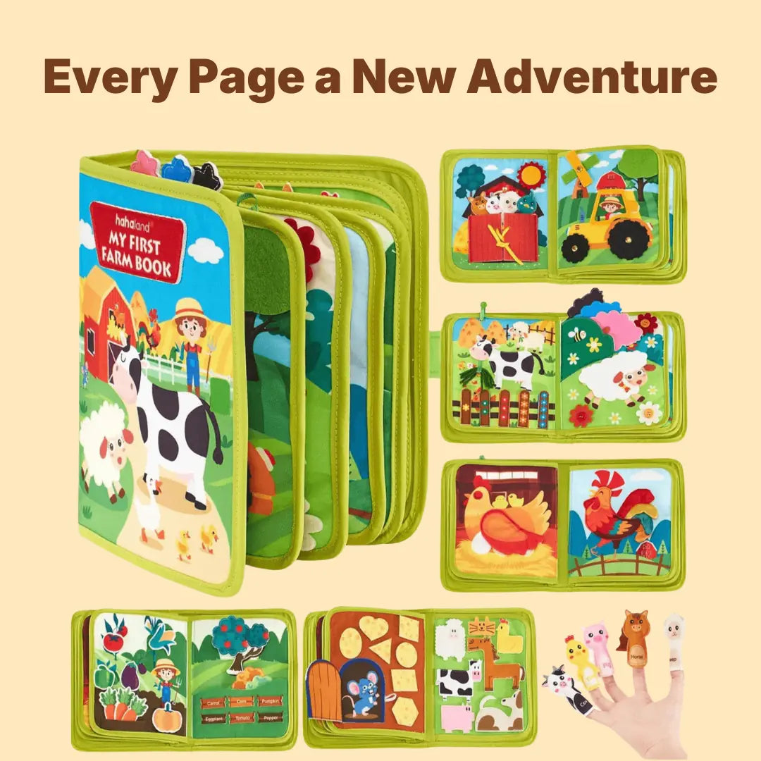 TinyWonder™ - Montessori Farm Story Book